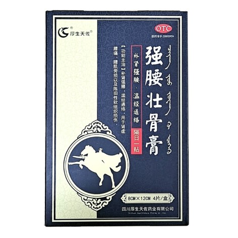 强腰壮骨膏(厚生天佐)包装主图 强腰壮骨膏(厚生天佐)包装主图