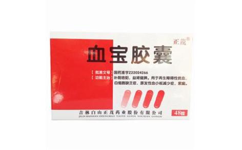血宝胶囊(正茂)主图 血宝胶囊(正茂)主图