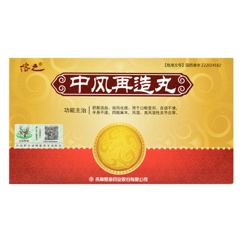 中风再造丸(溶之)包装主图 中风再造丸(溶之)包装主图