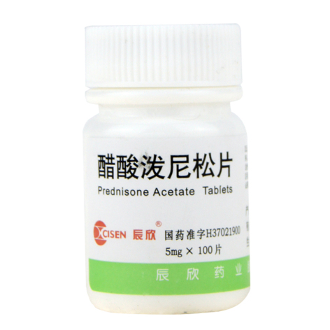 醋酸泼尼松片(辰欣)包装主图 醋酸泼尼松片(辰欣)包装主图