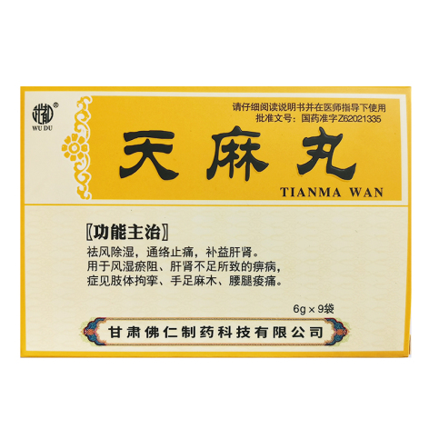 天麻丸(武都)包装主图 天麻丸(武都)包装主图