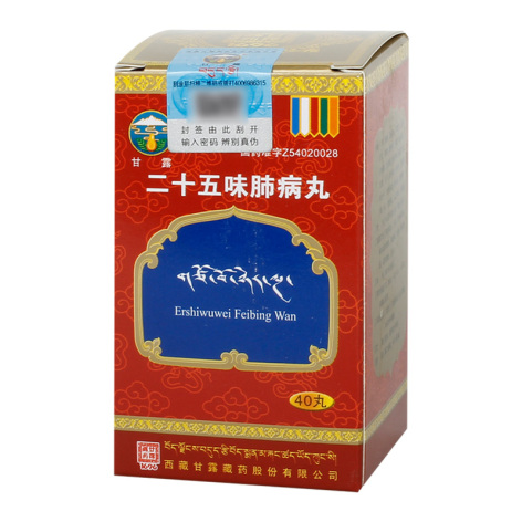 二十五味肺病丸(甘露)包装主图 二十五味肺病丸(甘露)包装主图