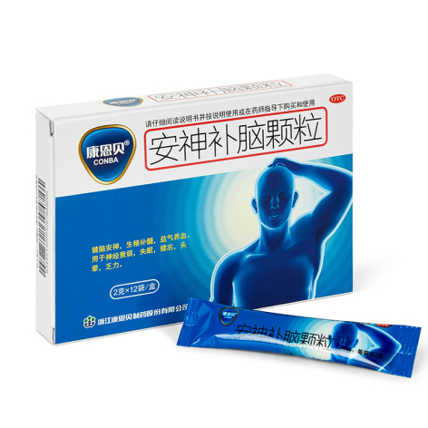 安神补脑颗粒(康恩贝)包装主图