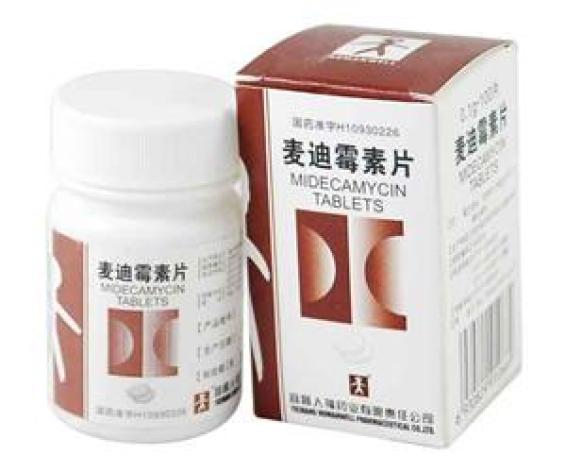 麦迪霉素片(人福)包装主图 麦迪霉素片(人福)包装主图