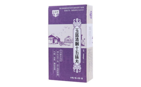玉簪清咽十五味丸(蒙医师)主图