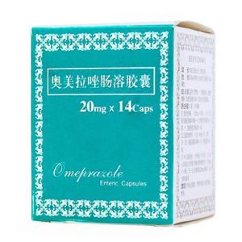 奥美拉唑肠溶胶囊(美优)包装主图 奥美拉唑肠溶胶囊(美优)包装主图