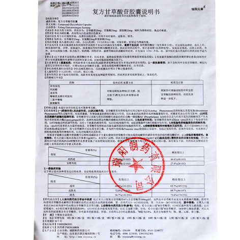 复方甘草酸苷胶囊(瑞阳元康)包装侧面图5 复方甘草酸苷胶囊(瑞阳元康)包装侧面图5