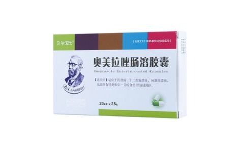 奥美拉唑肠溶胶囊(贝尔诺氏)主图 奥美拉唑肠溶胶囊(贝尔诺氏)主图