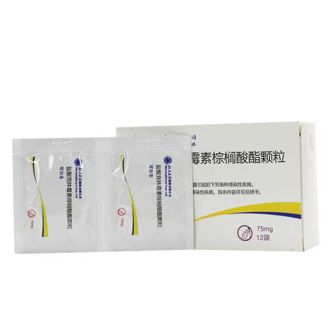 盐酸克林霉素棕榈酸酯颗粒(可尔生)包装侧面图2 盐酸克林霉素棕榈酸酯颗粒(可尔生)包装侧面图2