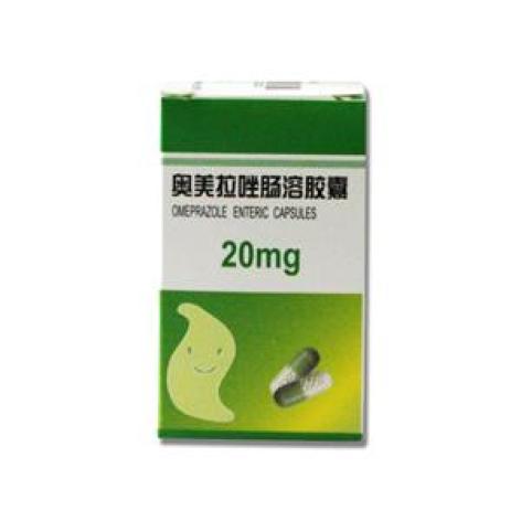 奥美拉唑肠溶胶囊(得必欣)包装主图 奥美拉唑肠溶胶囊(得必欣)包装主图