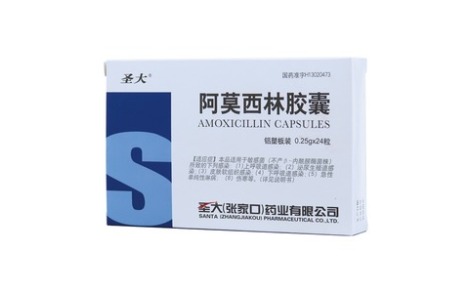 阿莫西林胶囊(圣大)主图 阿莫西林胶囊(圣大)主图