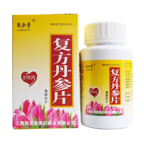 复方丹参片(凯合荣)包装主图 复方丹参片(凯合荣)包装主图