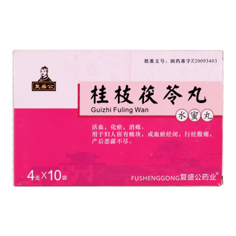 桂枝茯苓丸(复盛公)包装主图 桂枝茯苓丸(复盛公)包装主图