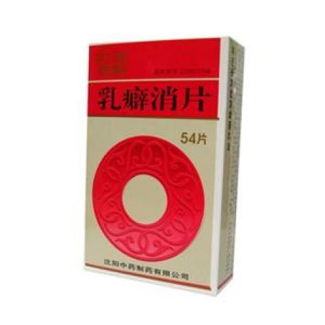 乳癖消片(沈阳红药)包装主图