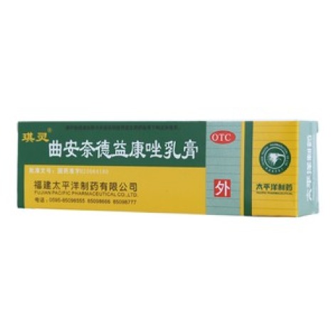 曲安奈德益康唑乳膏(琪灵)包装主图 曲安奈德益康唑乳膏(琪灵)包装主图
