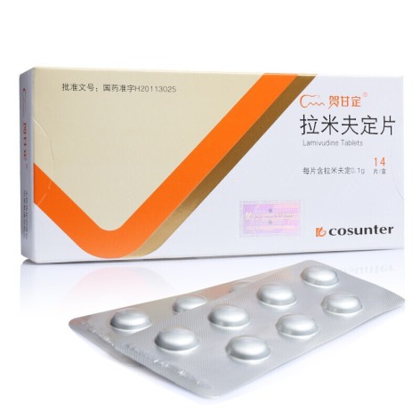 拉米夫定片(贺甘定)包装主图 拉米夫定片(贺甘定)包装主图