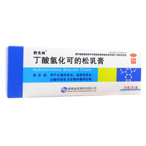丁酸氢化可的松乳膏(舒夫林)包装主图 丁酸氢化可的松乳膏(舒夫林)包装主图