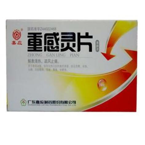 重感灵片(嘉应牌)包装主图 重感灵片(嘉应牌)包装主图