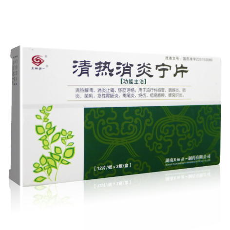 清热消炎宁片(天地恒一)包装侧面图2 清热消炎宁片(天地恒一)包装侧面图2
