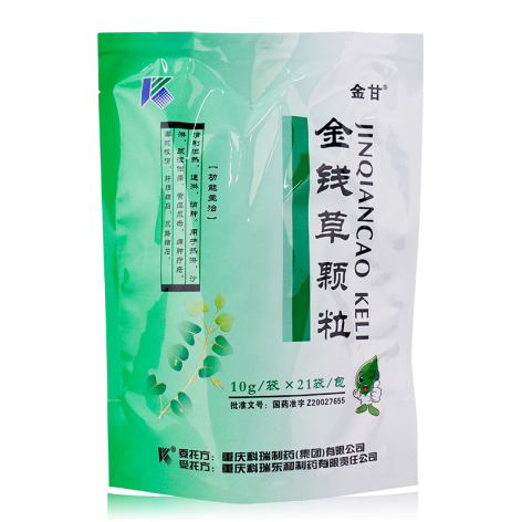 金钱草颗粒(金甘)包装侧面图2 金钱草颗粒(金甘)包装侧面图2