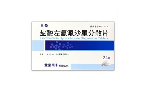 盐酸左氧氟沙星分散片(泉盈)主图 盐酸左氧氟沙星分散片(泉盈)主图