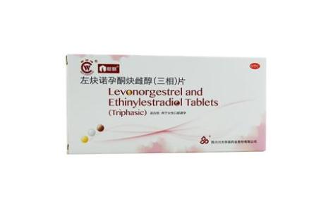 左炔诺孕酮炔雌醇(三相)片(仙琚)主图