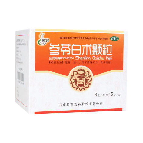 参苓白术颗粒(腾药)包装侧面图2 参苓白术颗粒(腾药)包装侧面图2