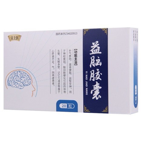 益脑胶囊(宣上医)包装侧面图2