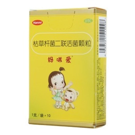 枯草杆菌二联活菌颗粒(妈咪爱)包装主图 枯草杆菌二联活菌颗粒(妈咪爱)包装主图