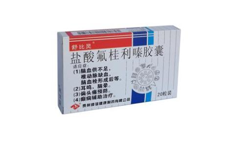 盐酸氟桂利嗪胶囊(舒比灵)主图 盐酸氟桂利嗪胶囊(舒比灵)主图