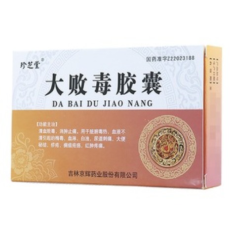 大败毒胶囊(珍芝堂)包装主图 大败毒胶囊(珍芝堂)包装主图