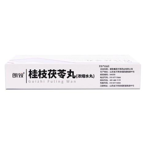 桂枝茯苓丸(朗致)包装侧面图4 桂枝茯苓丸(朗致)包装侧面图4
