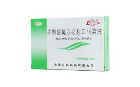 枸橼酸莫沙必利口服溶液(快力)主图 枸橼酸莫沙必利口服溶液(快力)主图