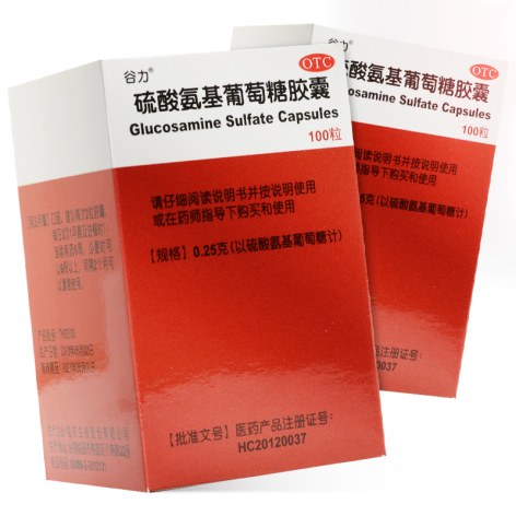 硫酸氨基葡萄糖胶囊(谷力)包装主图 硫酸氨基葡萄糖胶囊(谷力)包装主图
