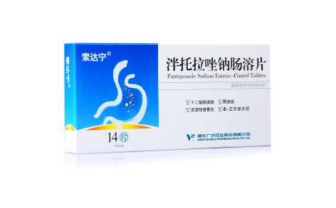 泮托拉唑钠肠溶片(索达宁)主图 泮托拉唑钠肠溶片(索达宁)主图