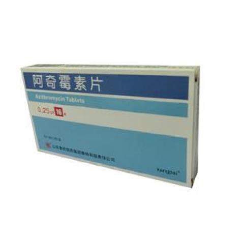 阿奇霉素片(特格尔)包装主图 阿奇霉素片(特格尔)包装主图
