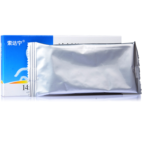 泮托拉唑钠肠溶片(索达宁)包装侧面图4 泮托拉唑钠肠溶片(索达宁)包装侧面图4