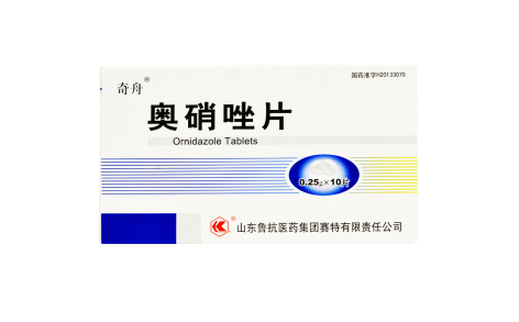 奥硝唑片(奇舟)主图 奥硝唑片(奇舟)主图