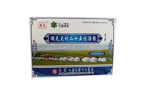 调元大补二十五味汤散(古库伦)主图 调元大补二十五味汤散(古库伦)主图