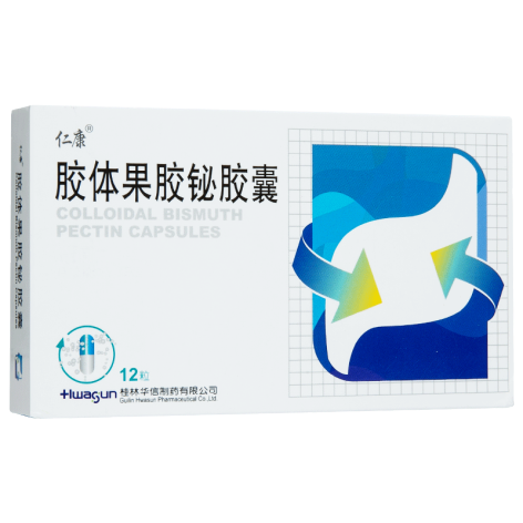 胶体果胶铋胶囊(仁康)包装主图 胶体果胶铋胶囊(仁康)包装主图