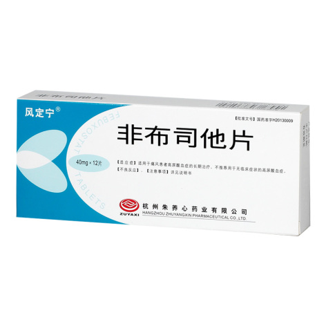 非布司他片(风定宁)包装主图 非布司他片(风定宁)包装主图