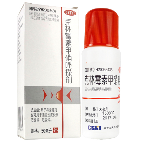 克林霉素甲硝唑搽剂(天龙)包装主图 克林霉素甲硝唑搽剂(天龙)包装主图