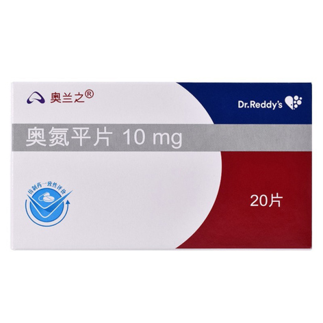 奥氮平片(奥兰之)包装侧面图2 奥氮平片(奥兰之)包装侧面图2