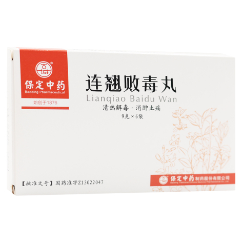 连翘败毒丸(保定中药)包装主图 连翘败毒丸(保定中药)包装主图