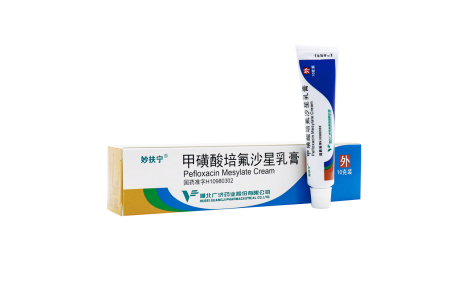 甲磺酸培氟沙星乳膏(妙扶宁)主图 甲磺酸培氟沙星乳膏(妙扶宁)主图