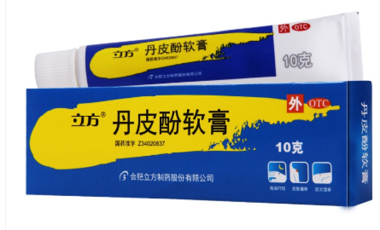 丹皮酚软膏(立方)包装主图 丹皮酚软膏(立方)包装主图