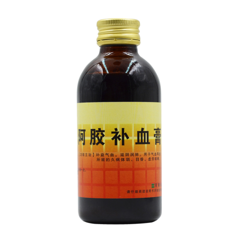 阿胶补血膏(四方萆)包装侧面图4 阿胶补血膏(四方萆)包装侧面图4