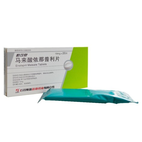 马来酸依那普利片(勤可息)包装侧面图4 马来酸依那普利片(勤可息)包装侧面图4