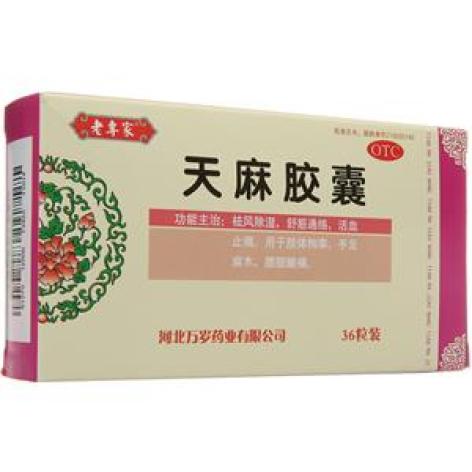 天麻胶囊(老专家)包装主图 天麻胶囊(老专家)包装主图
