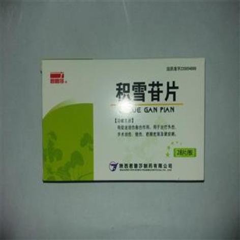 积雪苷片(齐源堂)包装主图 积雪苷片(齐源堂)包装主图